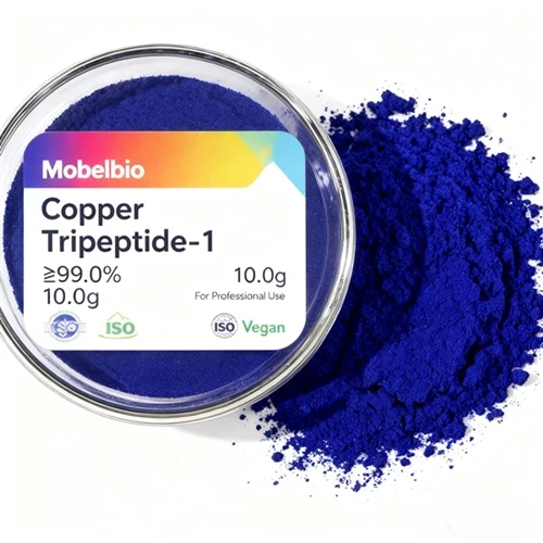 GHK CU-peptide gebruikt in de cosmetische industrie