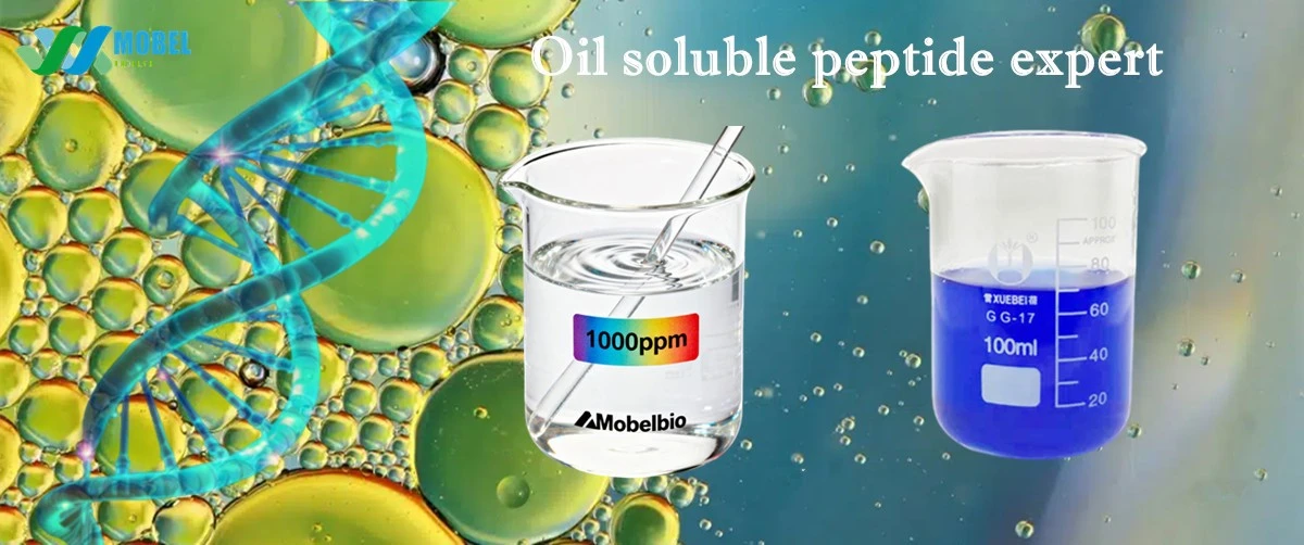 Oil soluble peptide manufacture