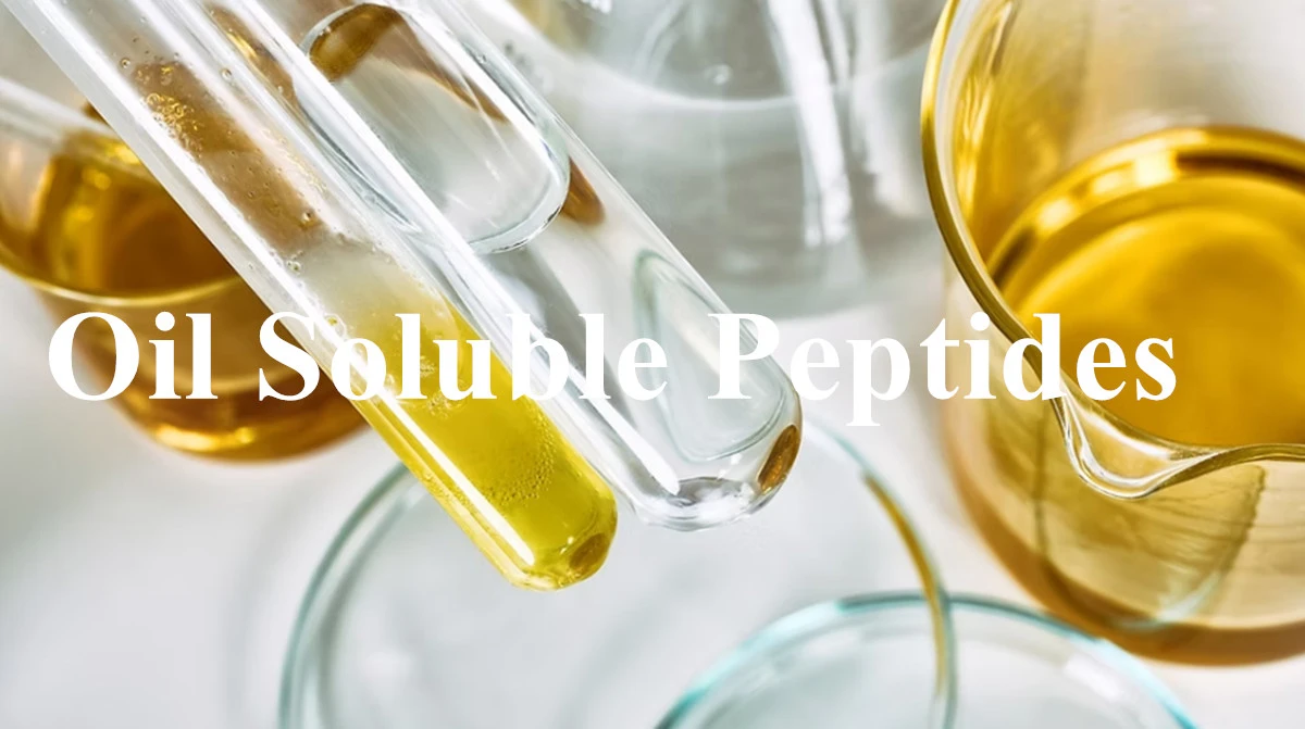 Oil soluble peptide